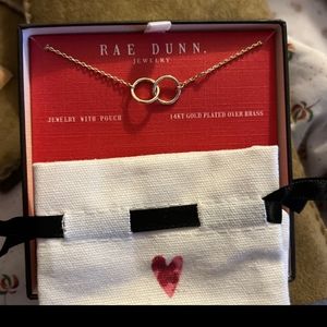 Rae Dunn eternity love loop necklace